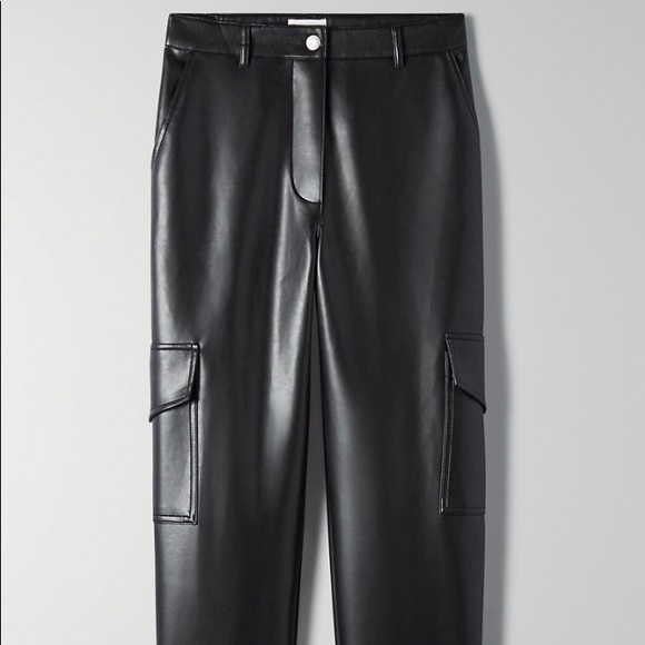 wilfred leather modern cargo pant - Picture 4 of 6